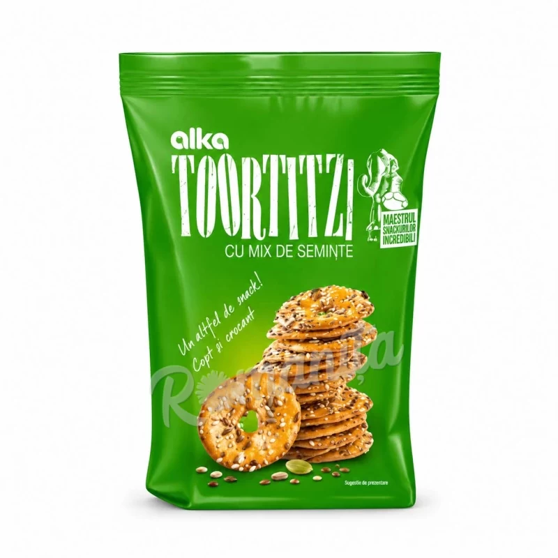 Alka toortitzi cu mix de seminte 180gr