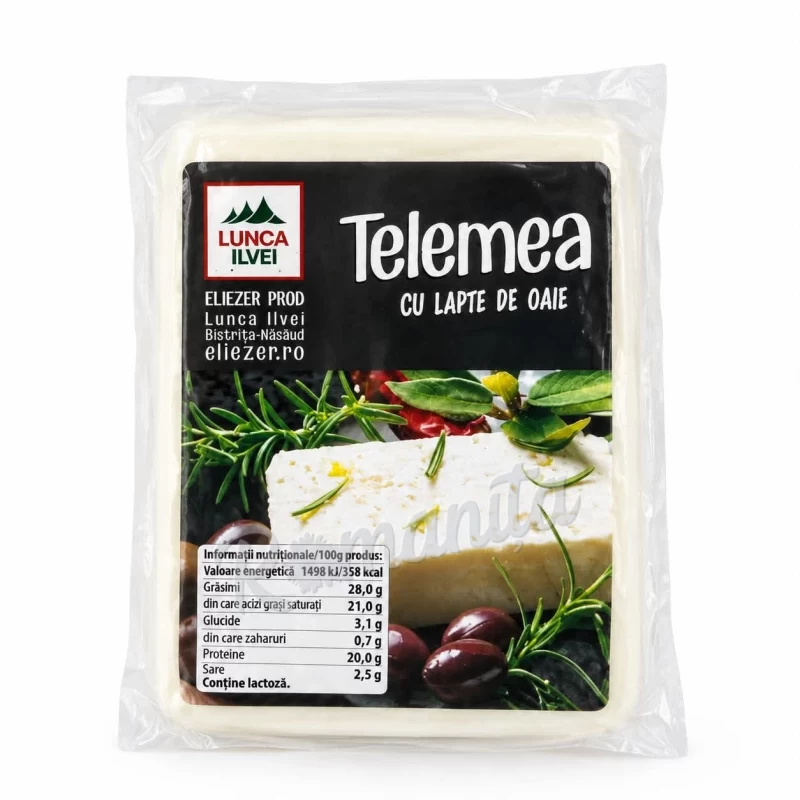 Lunca ilvei telemea cu lapte de oaie 400gr