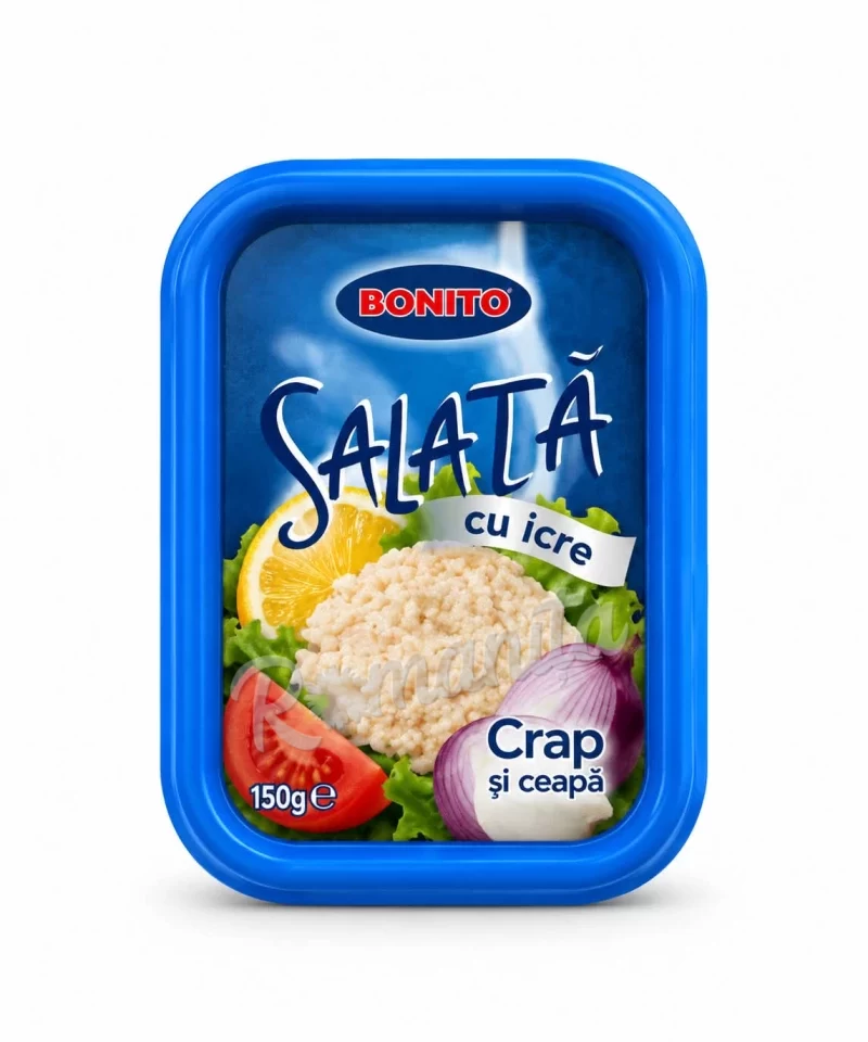 Bonito salata cu icre crap si ceapa 150gr