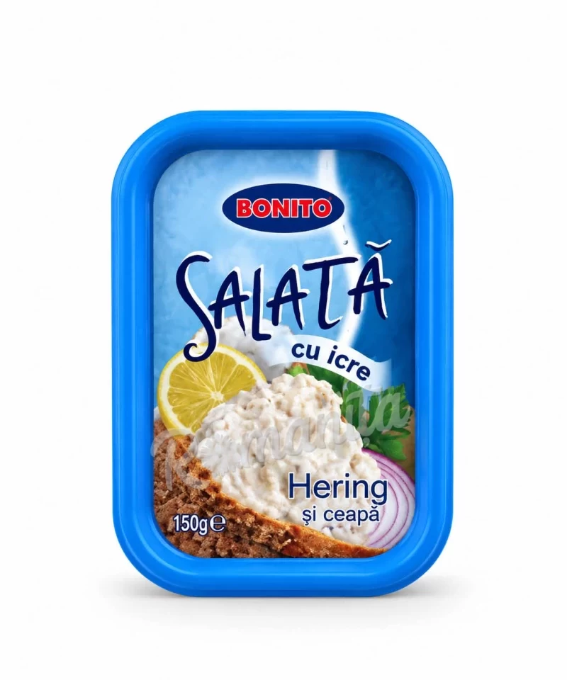 Bonito salata cu icre hering si ceapa 150gr