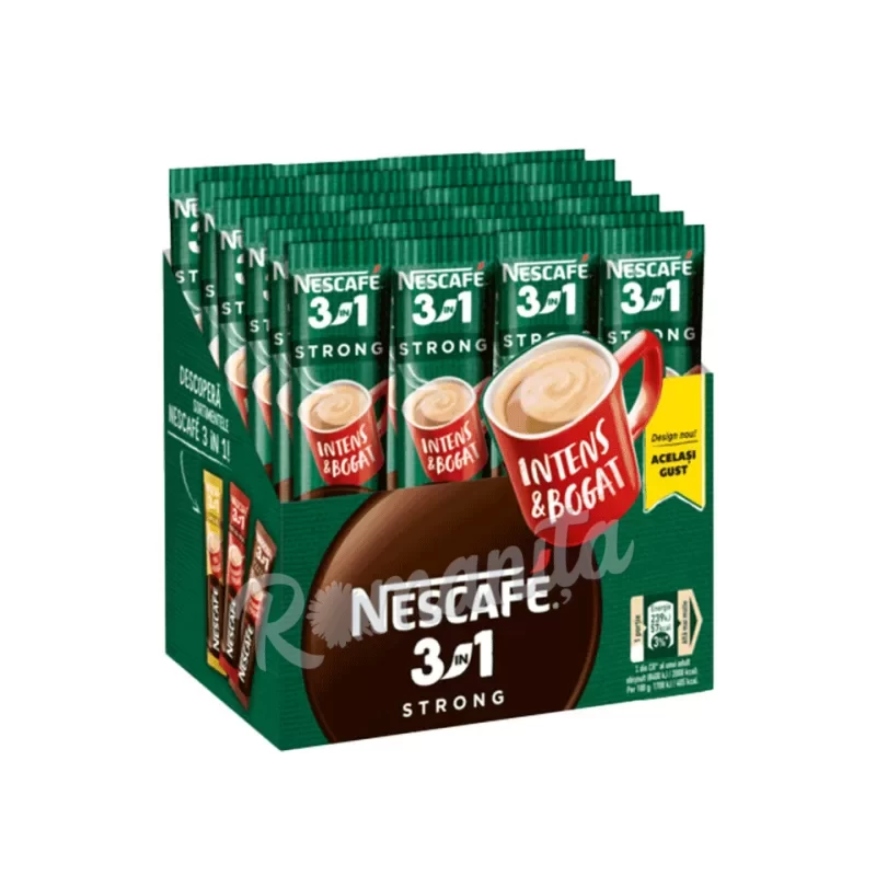 Nescafe 3 in 1 strong (24 plicuri)