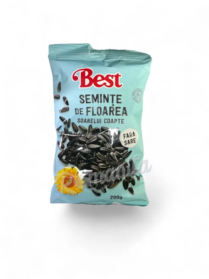 Best seminte de floarea soarelui fara sare 200gr