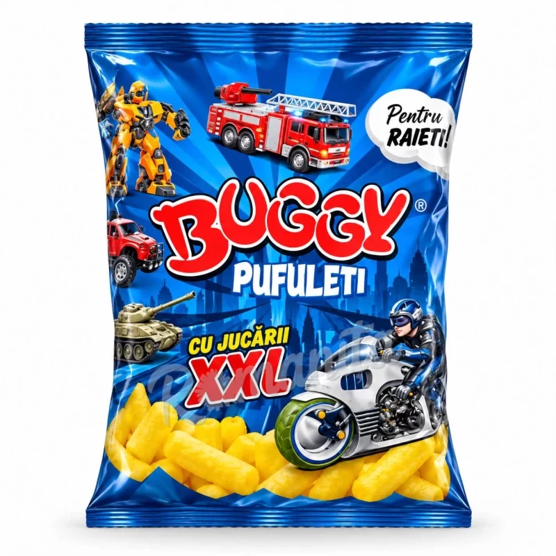 Buggy pufuleti cu surpriza xxl 125gr