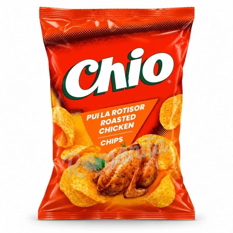 Chio chips pui la rotisor 140gr