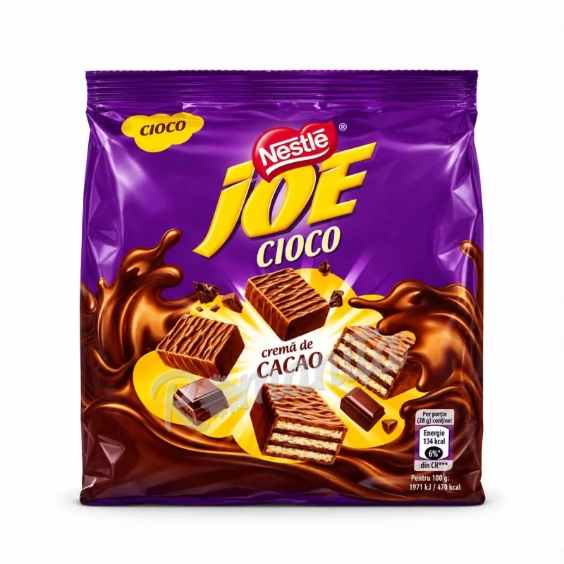 Joe napoilitane glazurate & crema de cacao 160gr