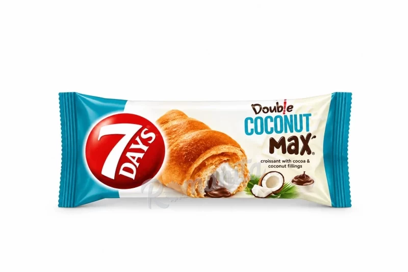 7 Days double max cacao & cocos 80gr