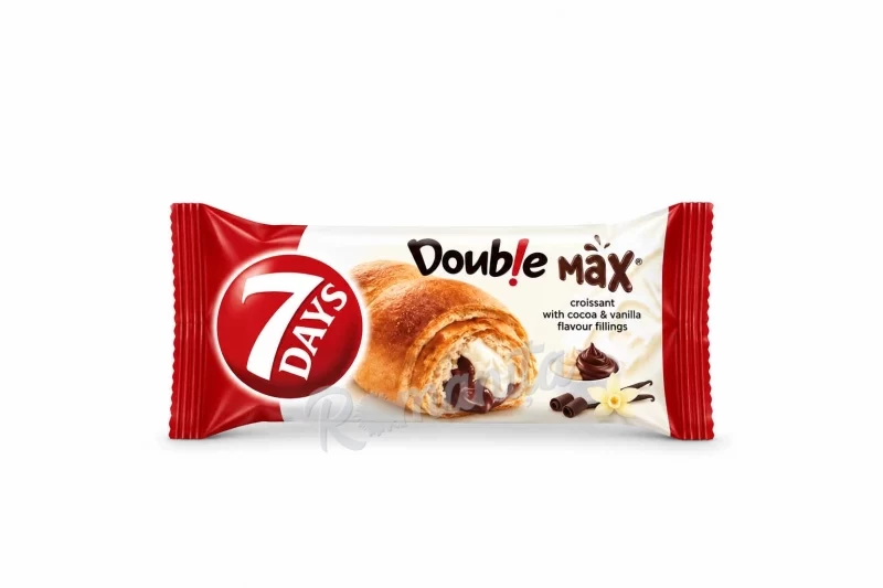 7 Days double max cacao & vanilie 80gr