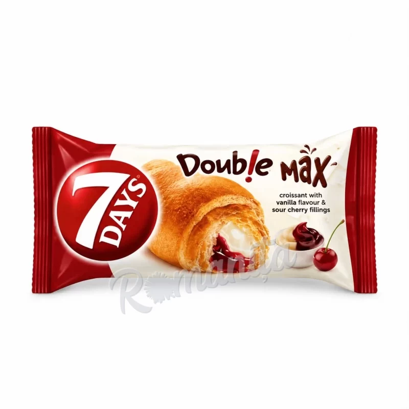 7 Days double max vanilie & visine 80gr
