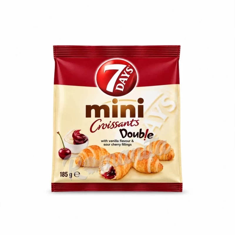 7 Days mini double vanilie & visine 185gr