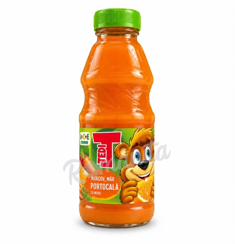 Tedi suc de morcov mar si portocala 330ml