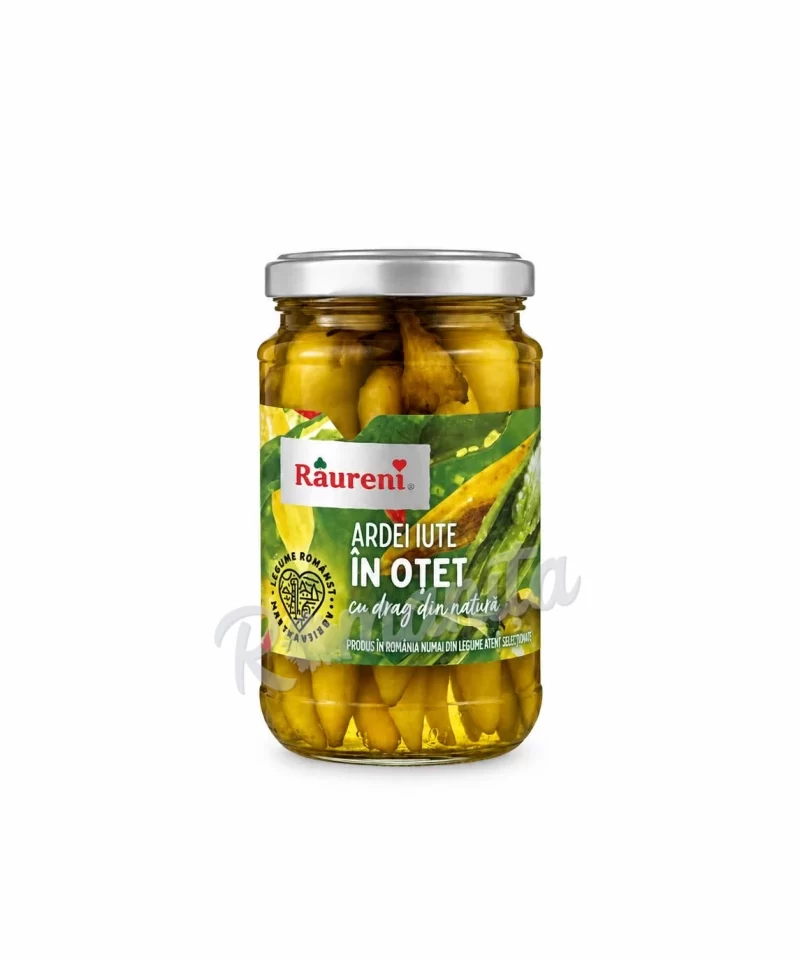 Raureni ardei iute in otet 260gr