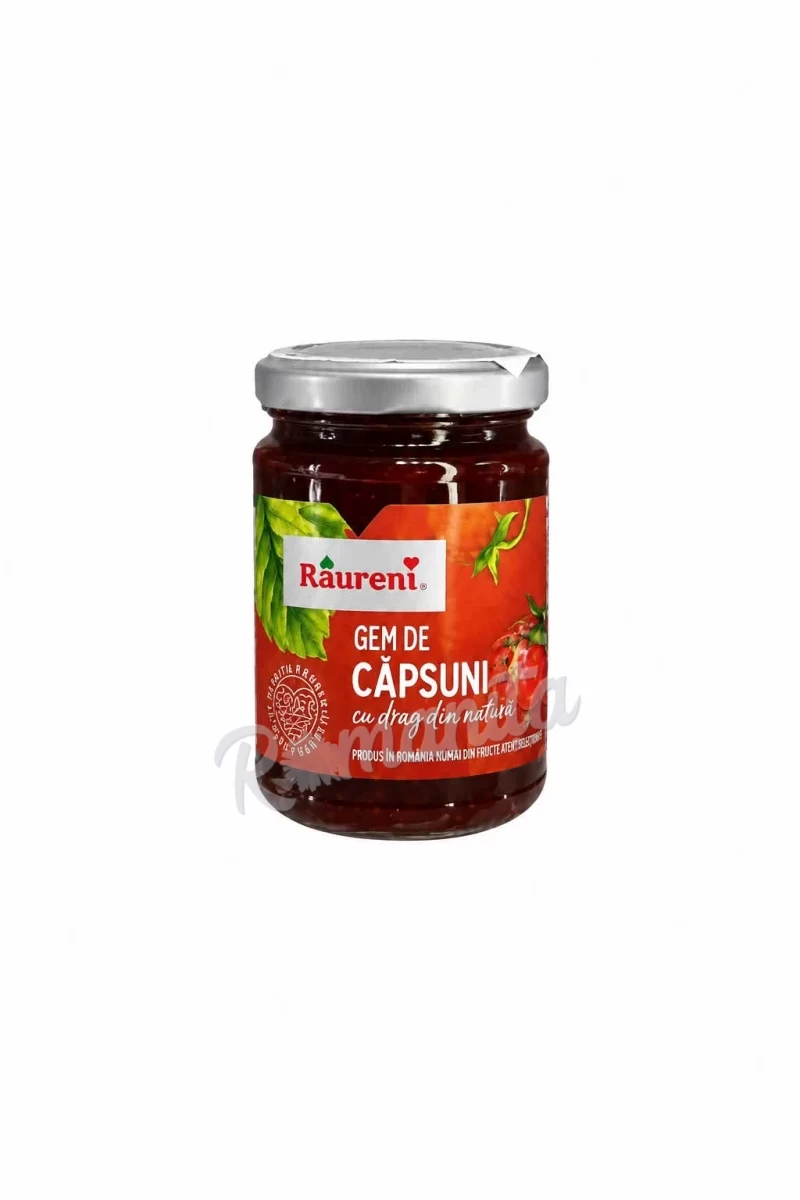 Raureni  gem de capsuni 370gr