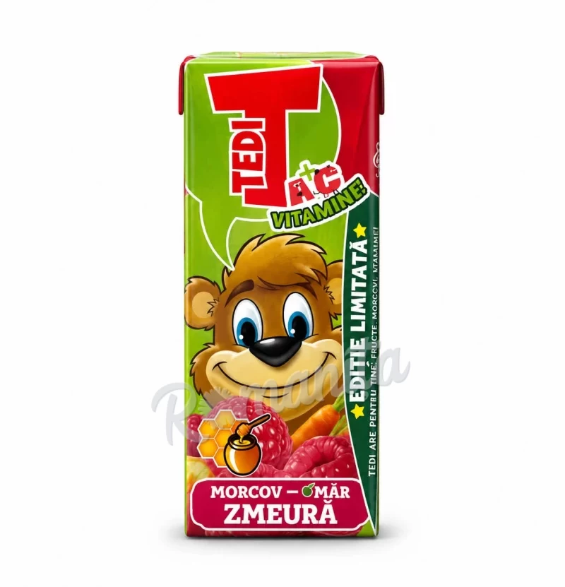 Tedi morcov mar zmeura 200ml