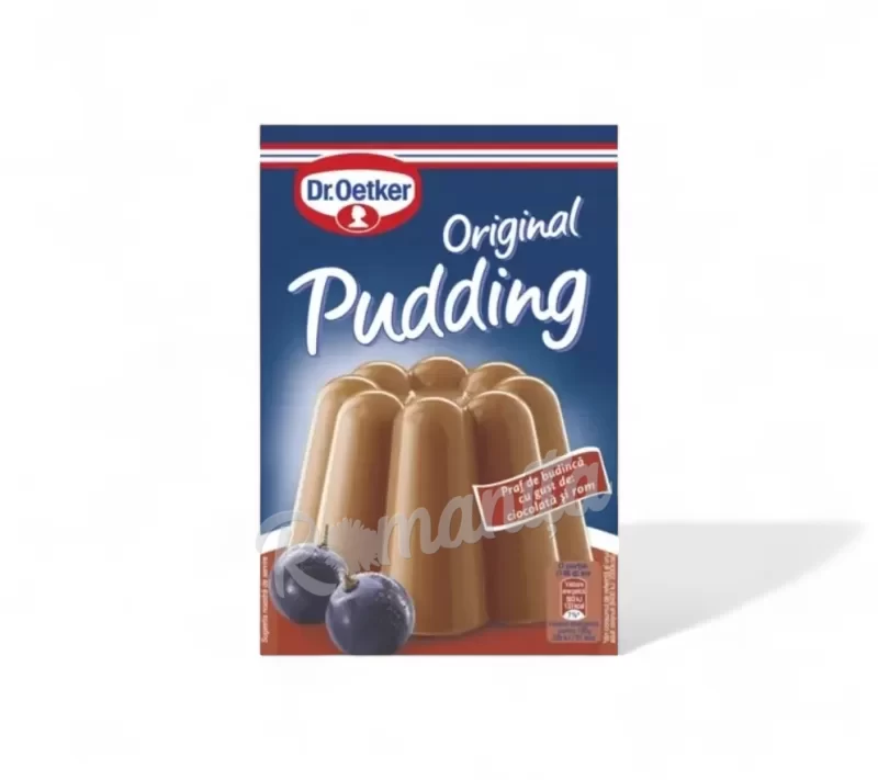 Dr.Oetker praf de budinca cu gust de ciocolata si rom 50gr