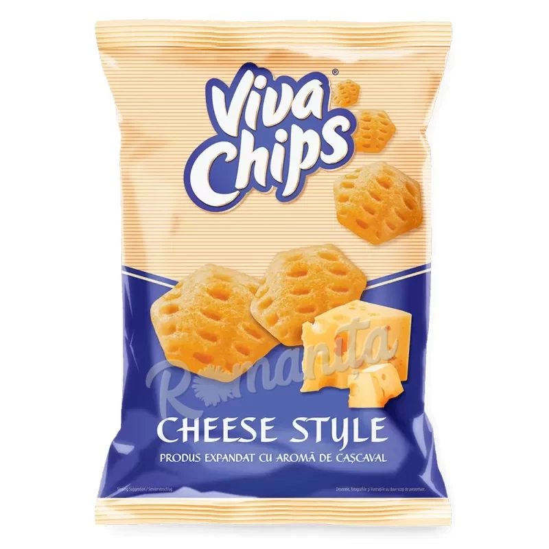 Viva chips cu aroma de cascaval 100gr