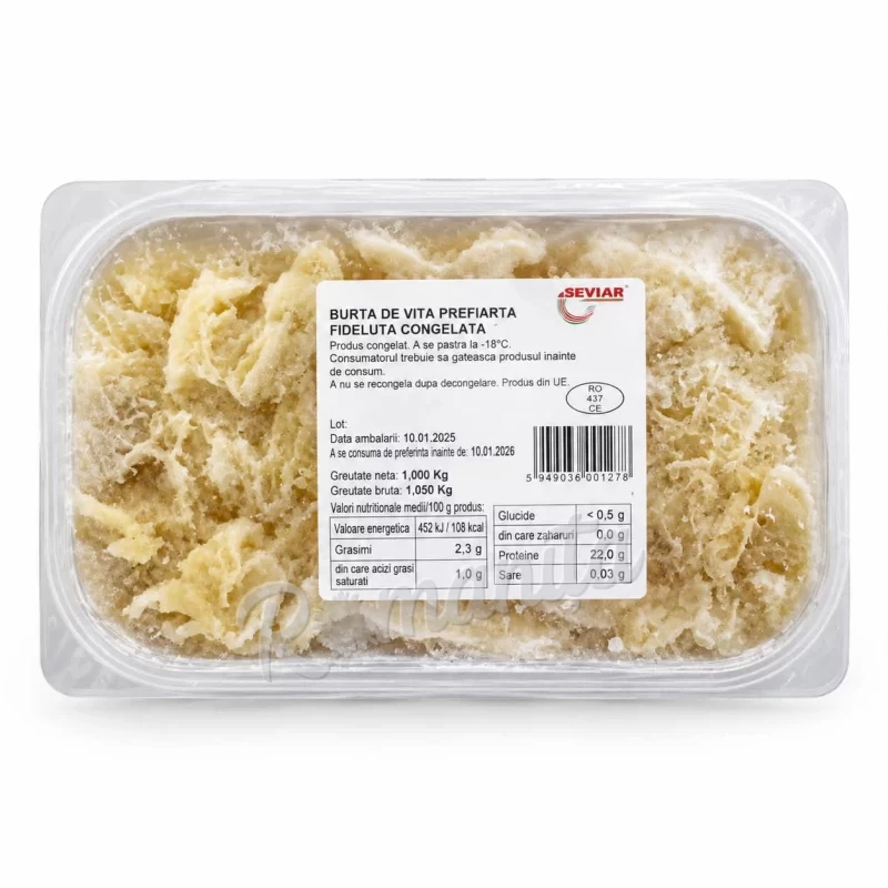 Burta de vita prefiarta fideluta congelata 1kg
