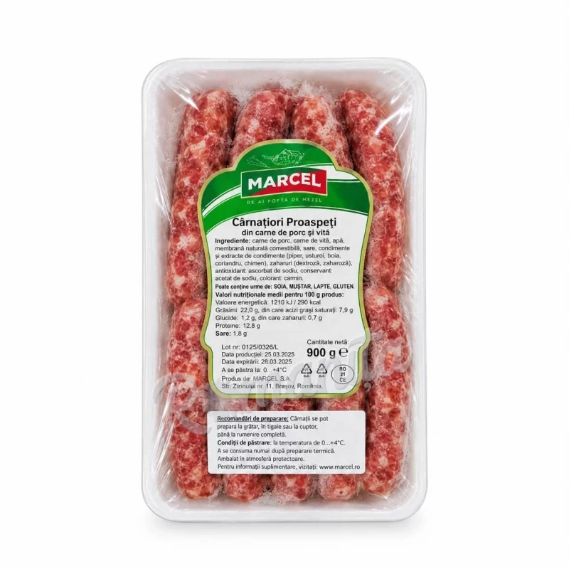 Marcel carnaciori proaspeti congelati 900gr