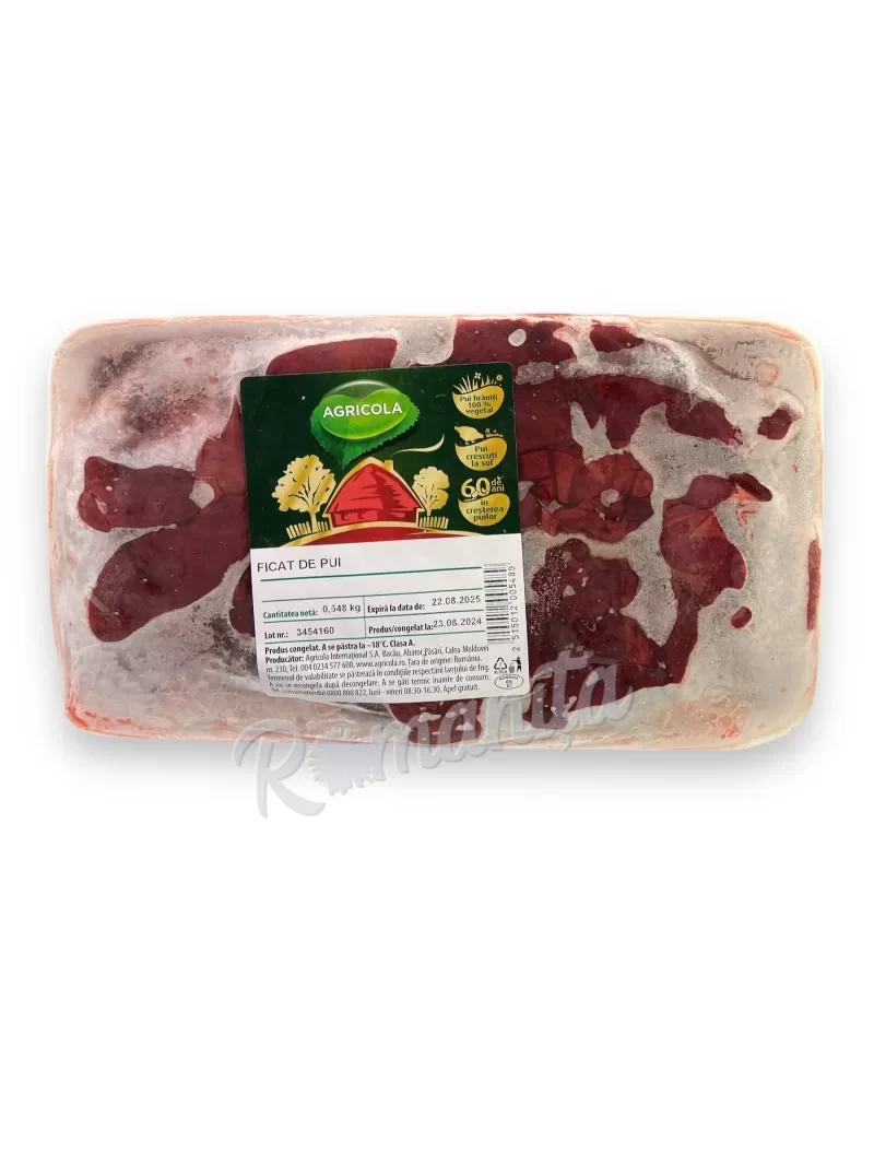Agricola ficat de pui 600gr