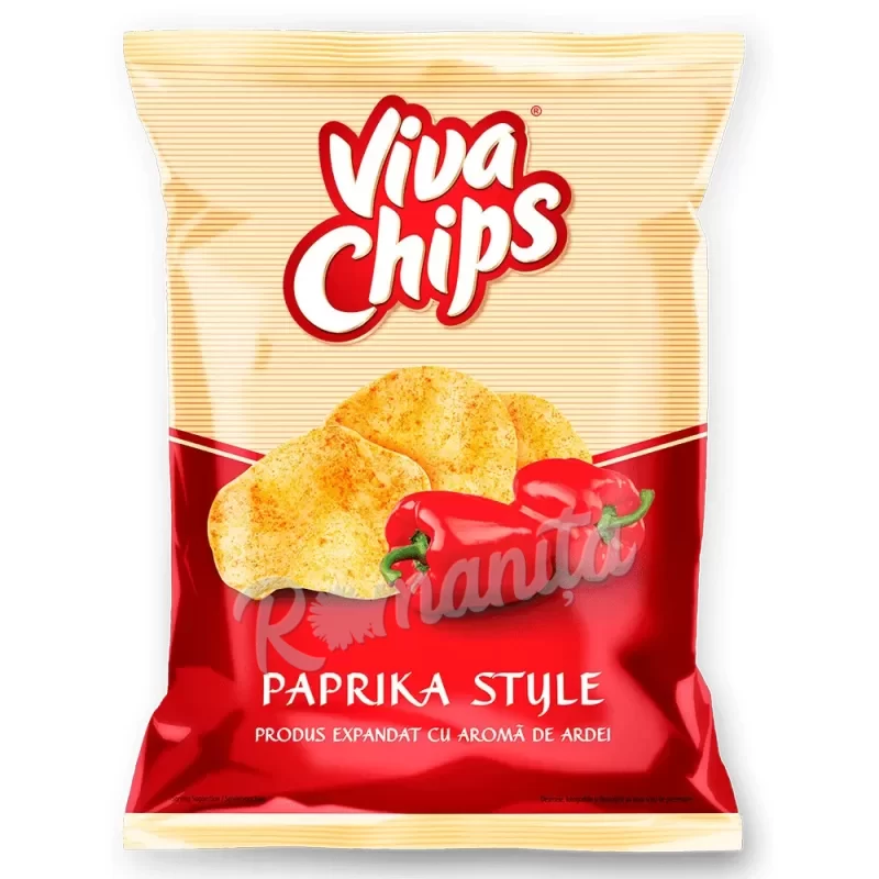 Viva chips cu aroma de ardei 100gr