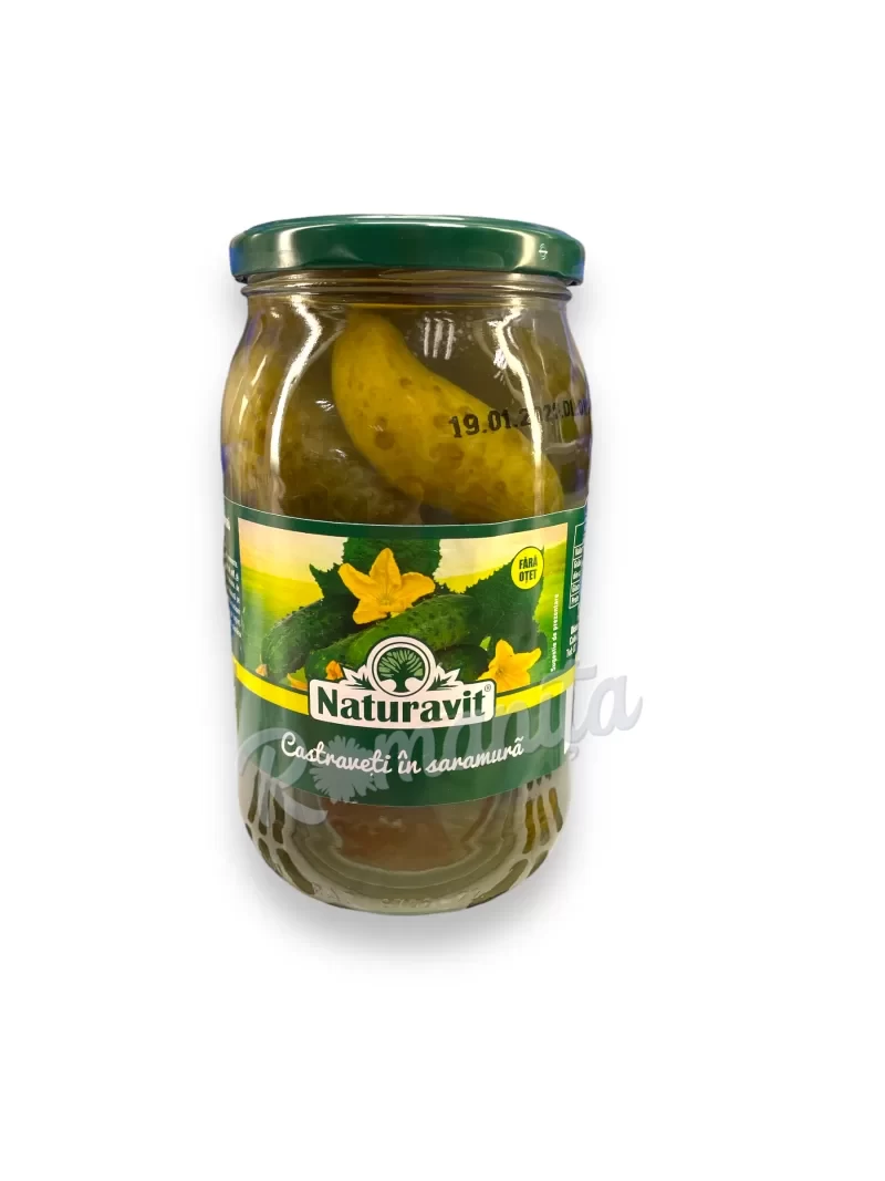 Naturavit castraveti in saramura 850gr