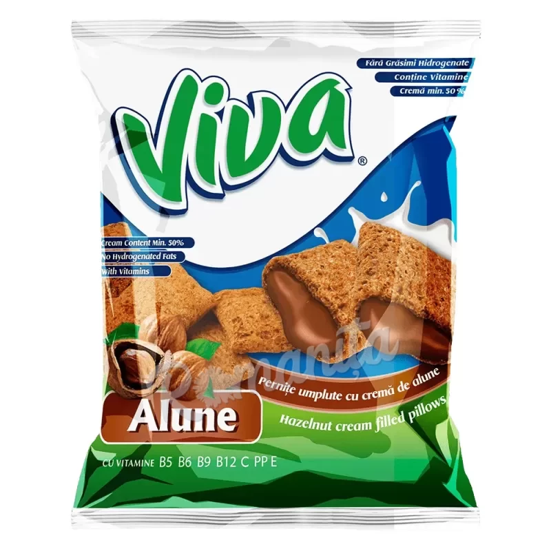 Viva pernite umplute cu crema de alune 200gr