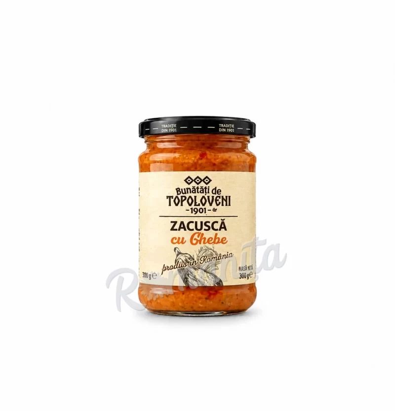 Topoloveni zacusca cu ghebe 290gr