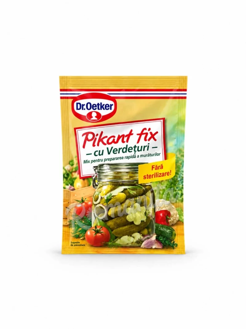 Dr.Oetker pikant fix cu verdeturi 100gr