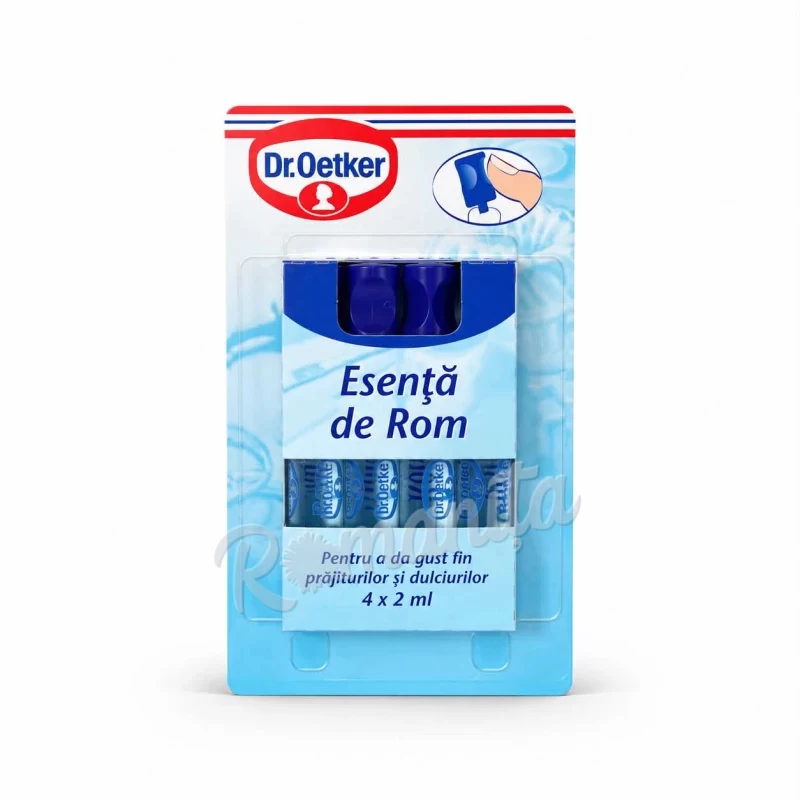 Dr.Oetker esenta rom fiole 4x2ml