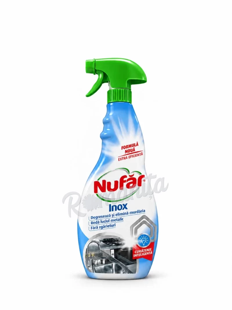 Nufar pentru intretinerea inoxului 500ml