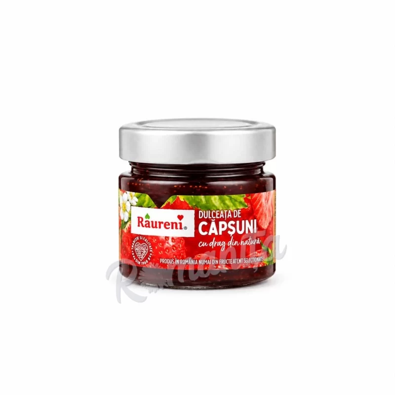 Raureni dulceata de capsuni 270gr