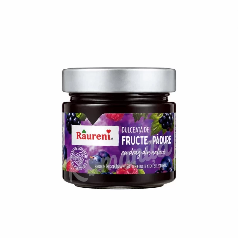 Raureni dulceata fructe de padure 370gr