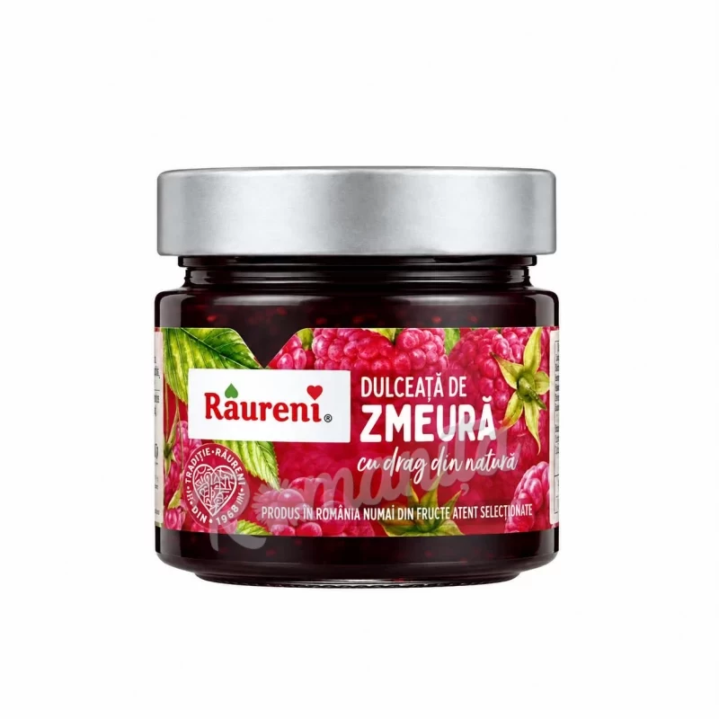 Raureni dulceata de zmeura 270gr
