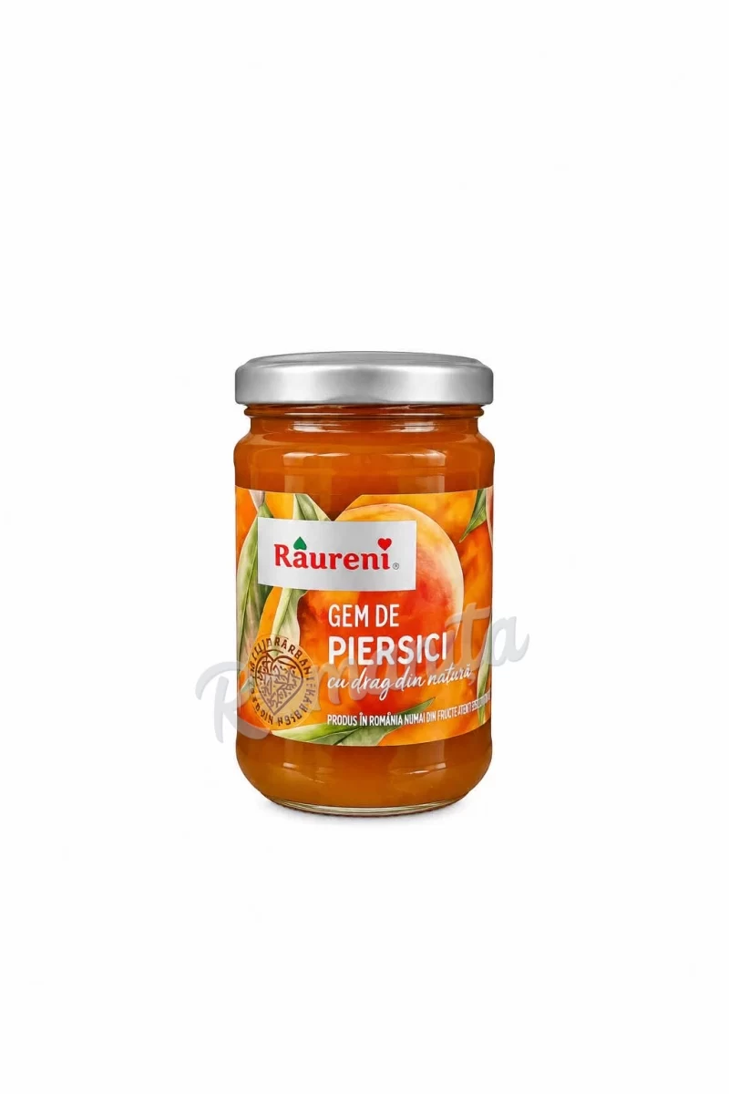 Raureni gem de piersici 370gr
