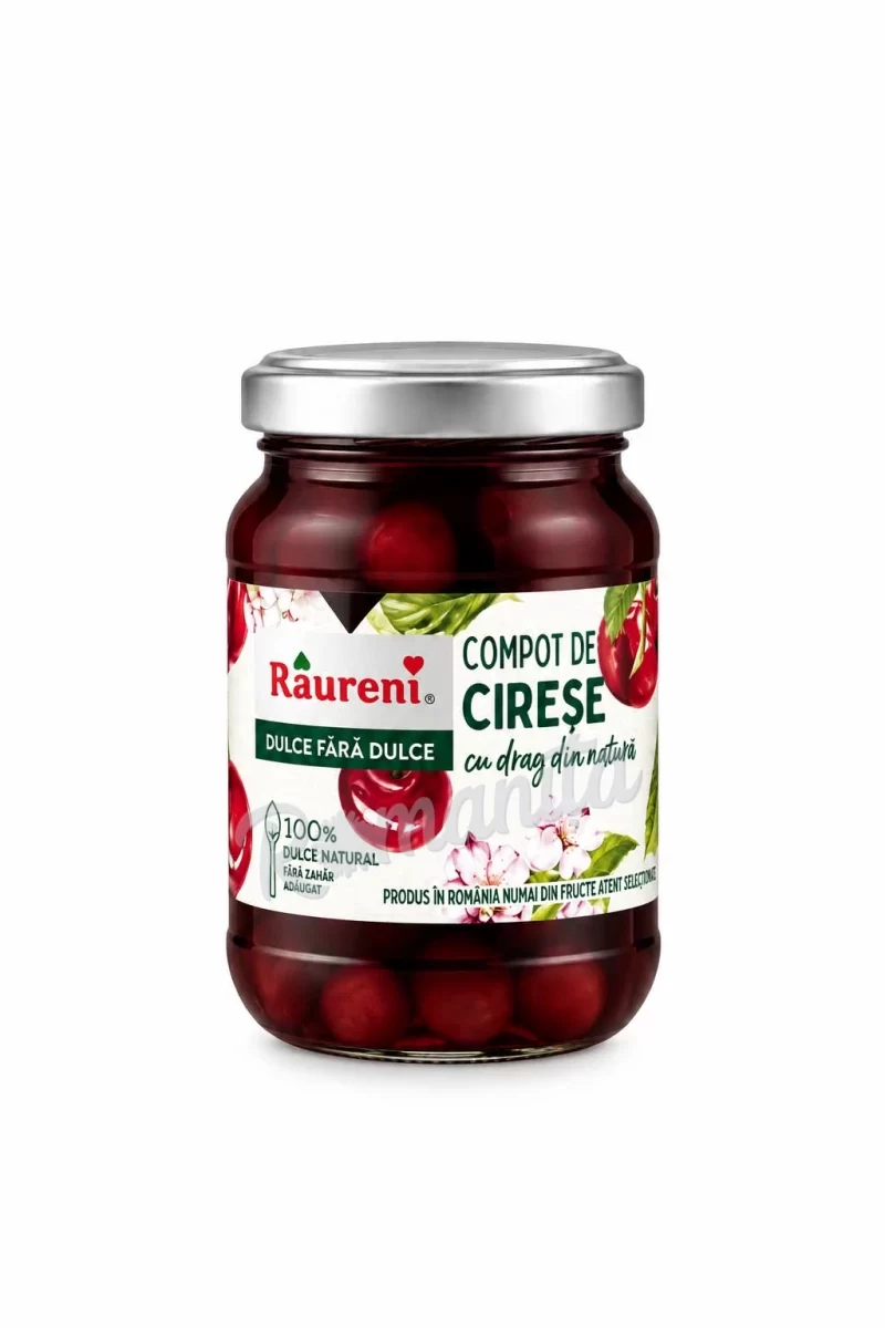 Raureni compot de cirese 720gr