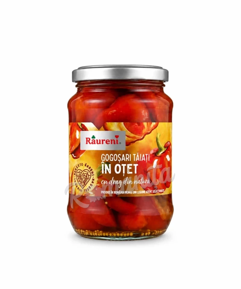 Raureni gogosari taiati in otet 680gr