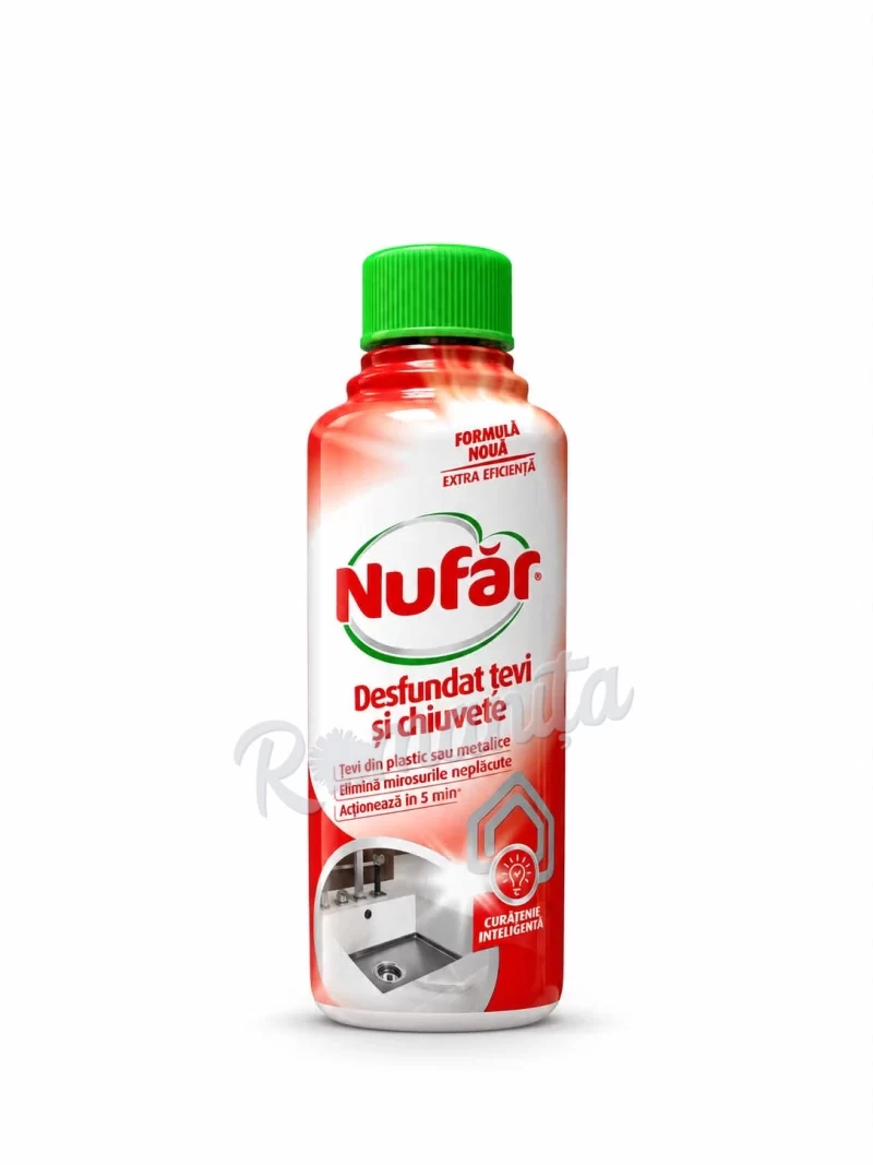 Nufăr desfundat tevi şi chiuvete 375ml